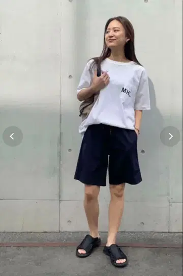 어반 리서치 수영 하프 팬츠 네이비