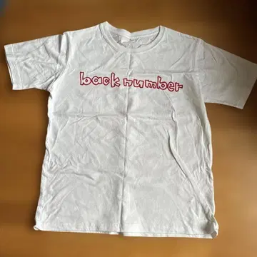 back number T셔츠 2018 투어