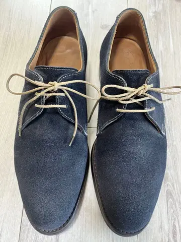 [ CROCKETT & JONES ] 네이비 스웨이드 25.5cm