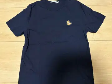 메종 키츠네 네이비 T셔츠 L