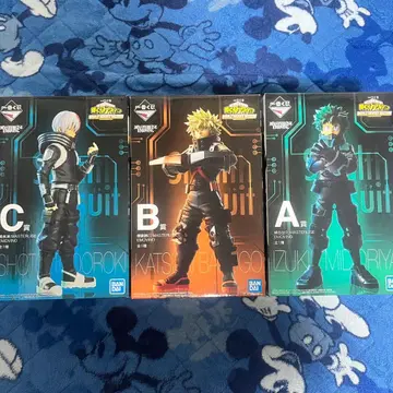 히로아카 제일복권 월드 히어로즈 미션 미도리야 바쿠고 토도로키 피규어