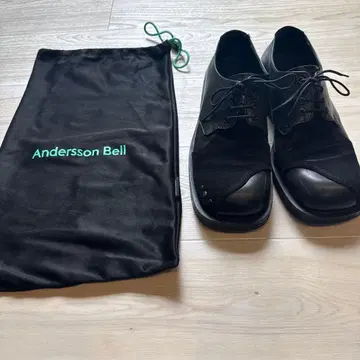 Andersson Bell 블랙 캐주얼 슈즈