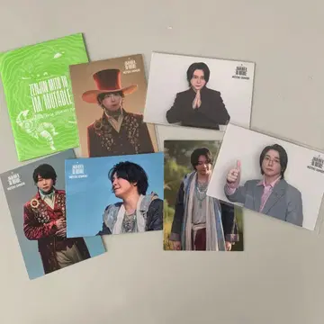 Mrs. GREEN APPLE 오오모리 모토키 포토 카드 6장 젠진