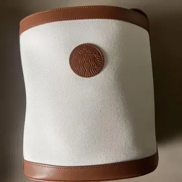 Starbucks 숄더백 화이트/브라운