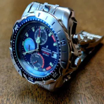 FESTINA 크로노그래프 손목시계 WR 100M