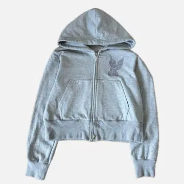 [ MASU ] 그레이 풀 지퍼 후디