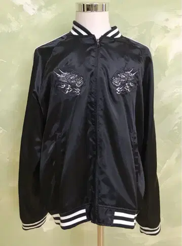 F3604 일본풍 스카잔 용 자수 사이즈 4L 블랙