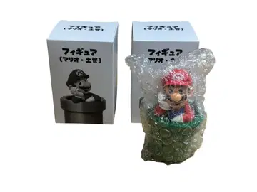 미사용 새상품 마리오 피규어 토관 2세트