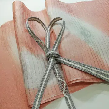 미사용 새상품 순수 실크 여름용 명주 오비 장식 천 허리띠 세트 53