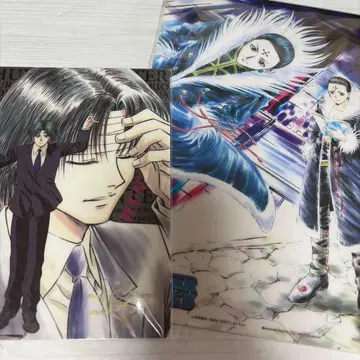 HUNTER x HUNTER 책받침 클로로 곤 키루아 크라피카 레오리오