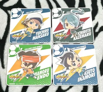 이나즈마 일레븐 콜라보 카페 본점 코스터 4종 세트 낱개 판매