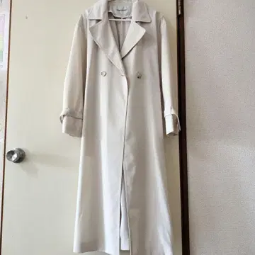 NATURAL BEAUTY BASIC 베이지 트렌치코트