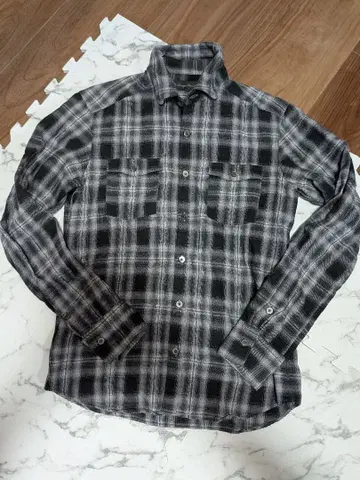 LOUNGE LEZARD 라운지 리자드 체크 무늬 긴팔 셔츠