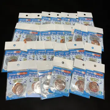 캔뱃지 커버 직경 32mm PVC 5개입