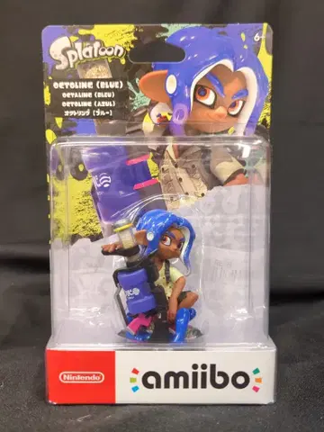 닌텐도 amiibo 스프라툰3 옥토링 [ 블루 ]