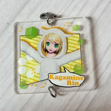 카가미네 린 알 후드티 L 하츠네 미쿠 연결 아크릴 참