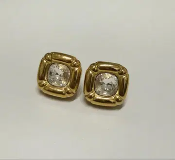 SWAROVSKI 비쥬 골드 귀걸이