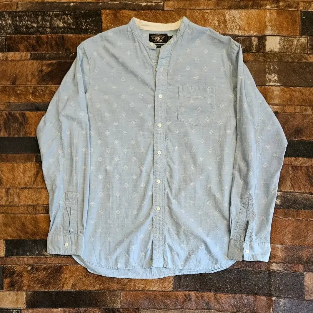 rrl polo indigo camp shirt m size on Bunjang Global Site.