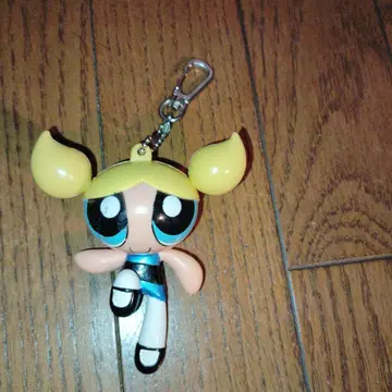 파워퍼프걸스 버블 음성 피규어 키홀더 (레어)