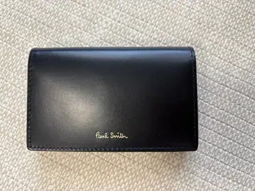 Paul Smith 블랙 가죽 명함지갑