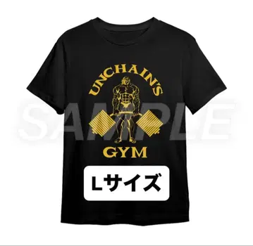 미개봉 새상품 바키 박람회 비스킷 올리바 T셔츠 L사이즈 골드짐