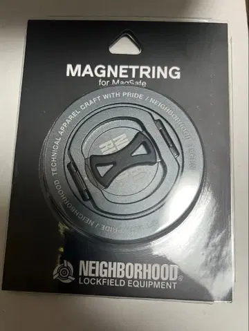 neighborhood NH X LFE . MAGNET RING GRAY