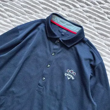 새상품급 Callaway 긴팔 피케 셔츠 골프 LL