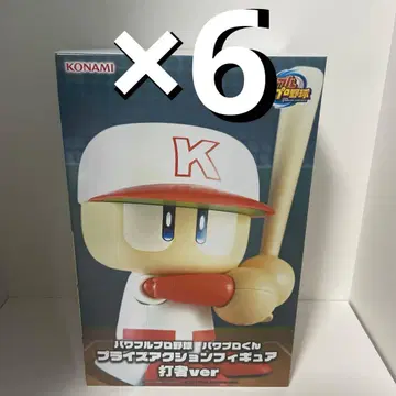 파워풀 프로야구 파와프로군 프라이스 액션 피규어 타자ver 6개