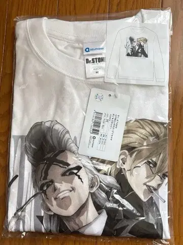 Dr. STONE M 사이즈 화이트 스탠리 제노 긴팔 T셔츠