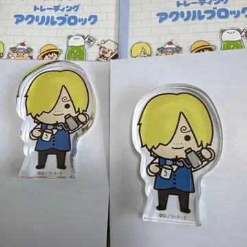 원피스 하라주쿠 무기와라 스토어 상디 아크릴 블록