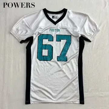 powers 게임 셔츠 아이스하키 L 유니폼