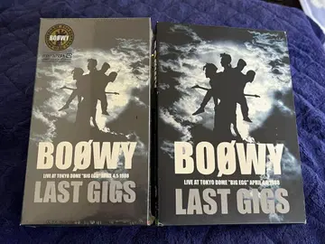 BOOWY LAST GIG 소책자 포함 DVD & VHS 세트