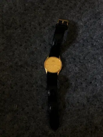 SEIKO 쿼츠 손목시계 골드