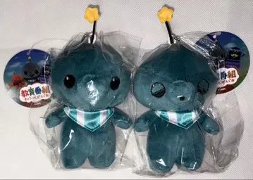 교육 방송 타마 미니 봉제 인형 노멀 시무룩 2세트