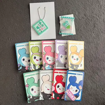 TWICE THIS IS FOR FC 복권 D상 E상 미나 키링