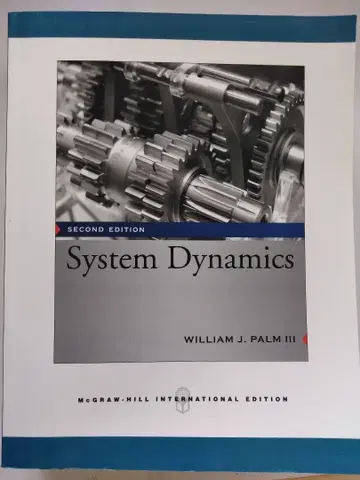 System Dynamics 제2판 William J. Palm III