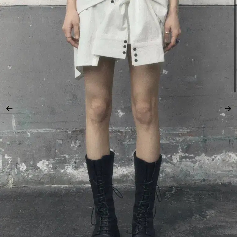 BohemianSeoul Pleated Wrap Skirt | Bunjang Global
