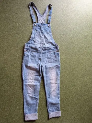 x-girl 라이트 블루 데님 살로펫