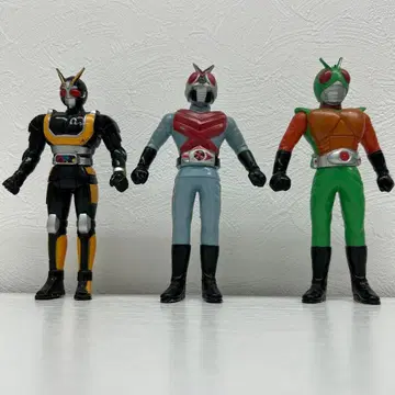 가면라이더 소프트 비닐 6체 세트