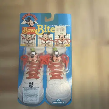 빈티지 구피 Bow Biters 1989 BROOKSIDE 신발끈 홀더