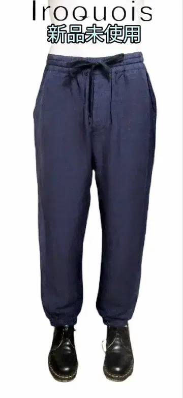 미사용 새상품 택 포함 Iroquois 마 혼방 팬츠 정가 25,300엔