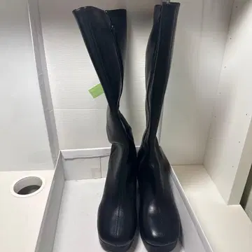GRL 블랙 롱 부츠 22.5cm 미사용 새상품 당일 발송