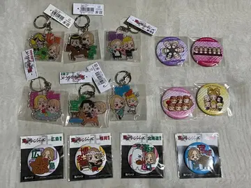 애니메이션 도쿄 리벤저스 지역 한정 키링&캔뱃지 세트