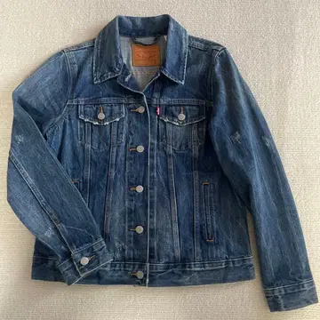 Levi's 다크 블루 데님 자켓