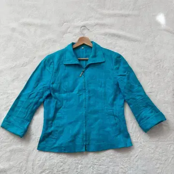 [슈페르 노바] 블루 자켓(L)/린넨 100%