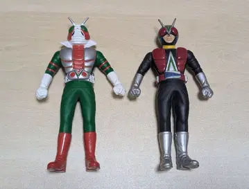 구 라이더 히어로 시리즈 가면라이더 V3 & 라이더맨 소프트 비닐 세트