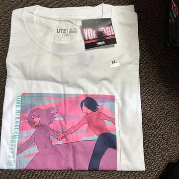 YOASOBI 아트 프린트 T셔츠 XL