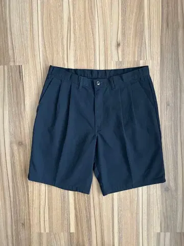 캐나다제 CODET 블랙 투 턱 숏팬츠