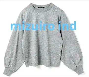새상품급 mizuiro ind (미즈이로 인드) 퍼프 슬리브 롱 TEE