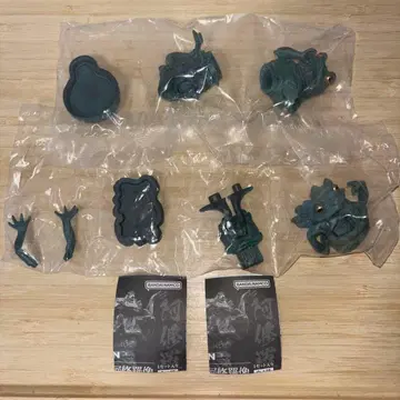 개구리 미륵보살상과 아수라상 가챠 2종 세트